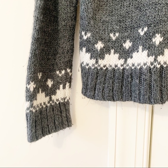 Cupcakes & Cashmere Jasmine Sweater Medium Heather Grey Size XS - Picture 6 of 9